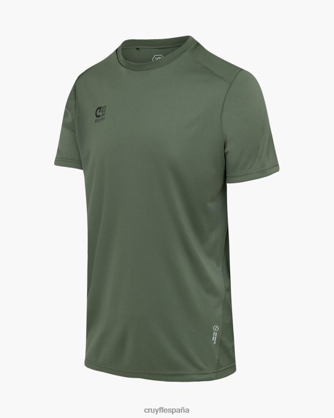 camiseta de entrenamiento Cruyff hombres verde oscuro D6DNB647 camiseta