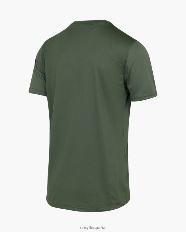 camiseta de entrenamiento Cruyff hombres verde oscuro D6DNB647 camiseta