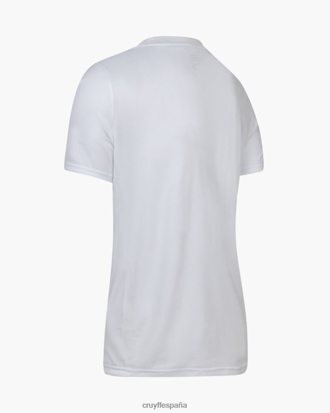 camiseta de entrenamiento Cruyff mujer blanco D6DNB1008 camisa