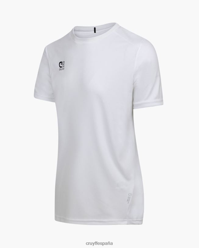 camiseta de entrenamiento Cruyff mujer blanco D6DNB1008 camisa
