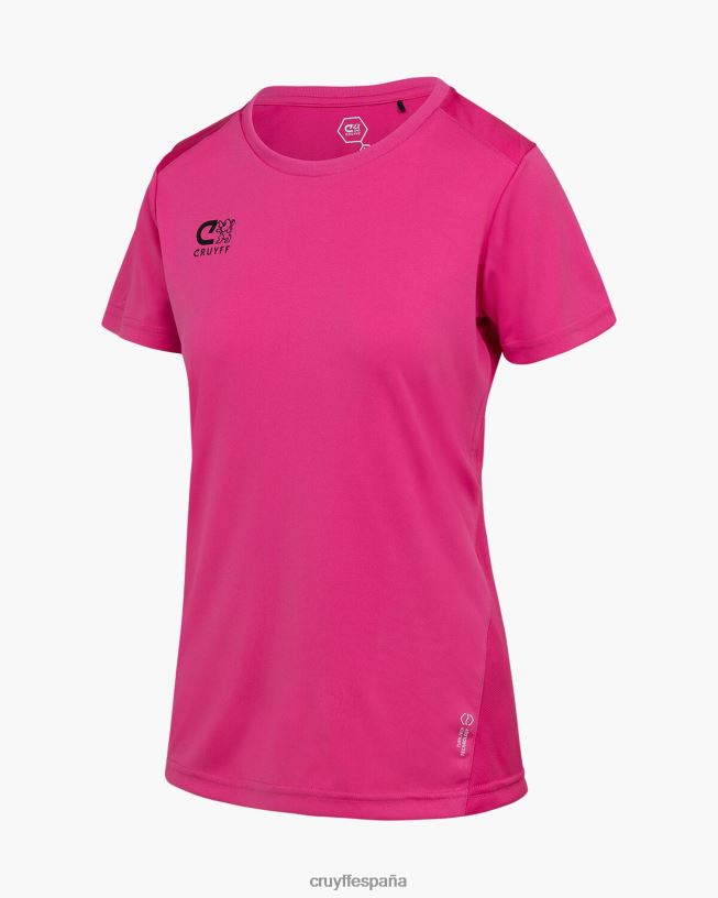 camiseta de entrenamiento Cruyff mujer púrpura D6DNB1019 camisa