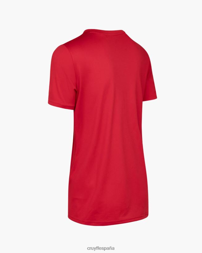 camiseta de entrenamiento Cruyff mujer rojo D6DNB1009 camisa