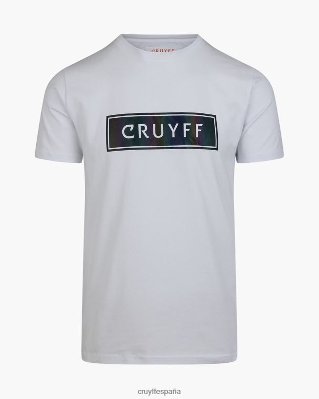 camiseta de jim Cruyff hombres blanco D6DNB422 camiseta