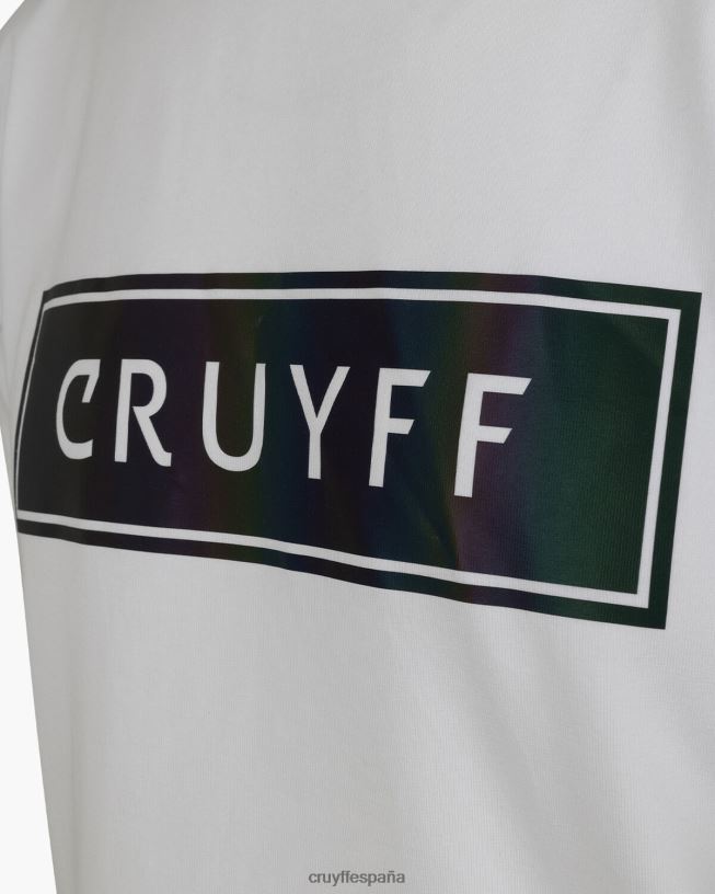 camiseta de jim Cruyff hombres blanco D6DNB422 camiseta
