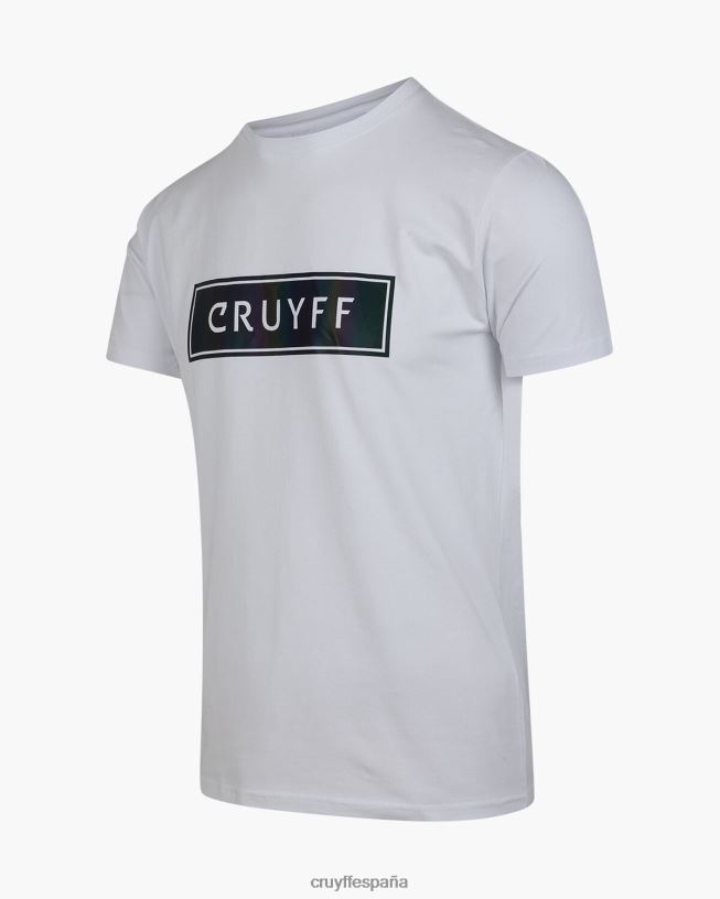 camiseta de jim Cruyff hombres blanco D6DNB422 camiseta