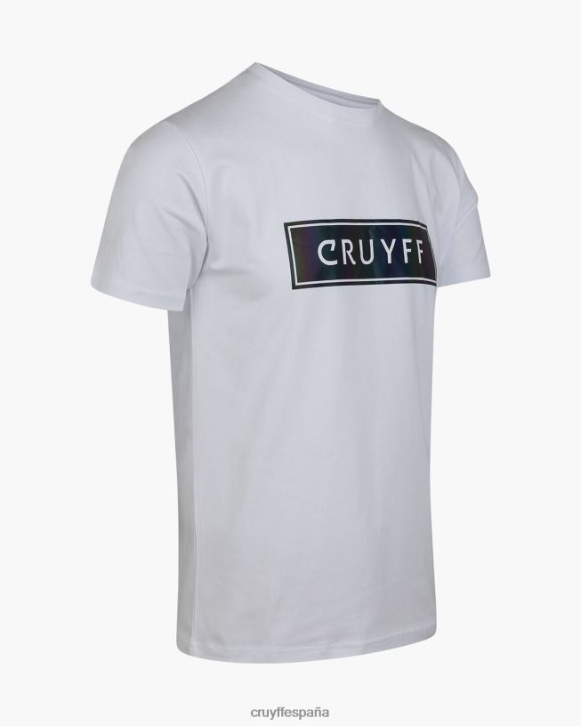 camiseta de jim Cruyff hombres blanco D6DNB422 camiseta