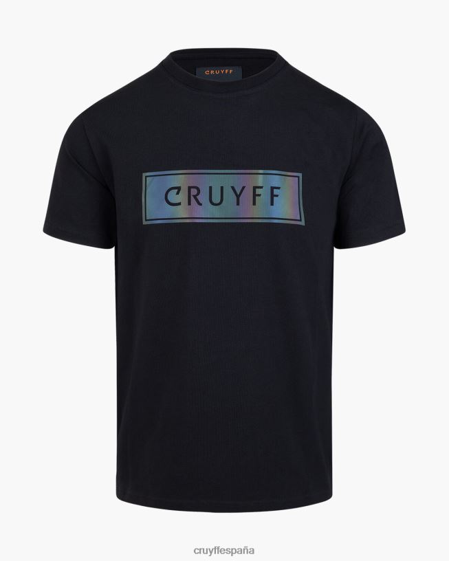 camiseta de jim Cruyff hombres negro D6DNB423 camiseta