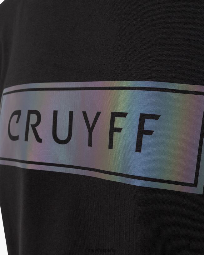 camiseta de jim Cruyff hombres negro D6DNB423 camiseta