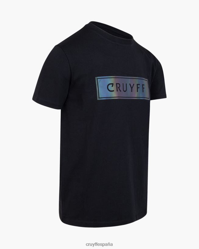 camiseta de jim Cruyff hombres negro D6DNB423 camiseta