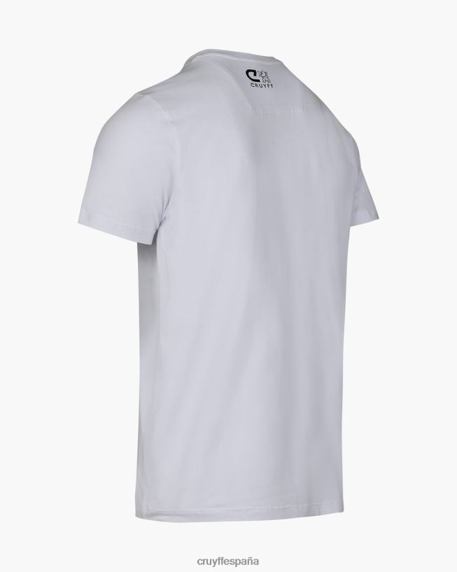 camiseta de los ángeles Cruyff hombres blanco D6DNB1309 camiseta