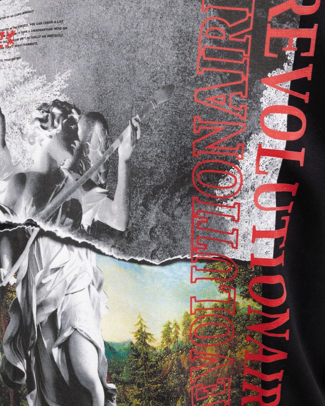 camiseta de los ángeles Cruyff hombres negro D6DNB1308 camiseta