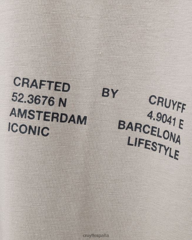 camiseta de mica Cruyff hombres arena D6DNB76 camiseta