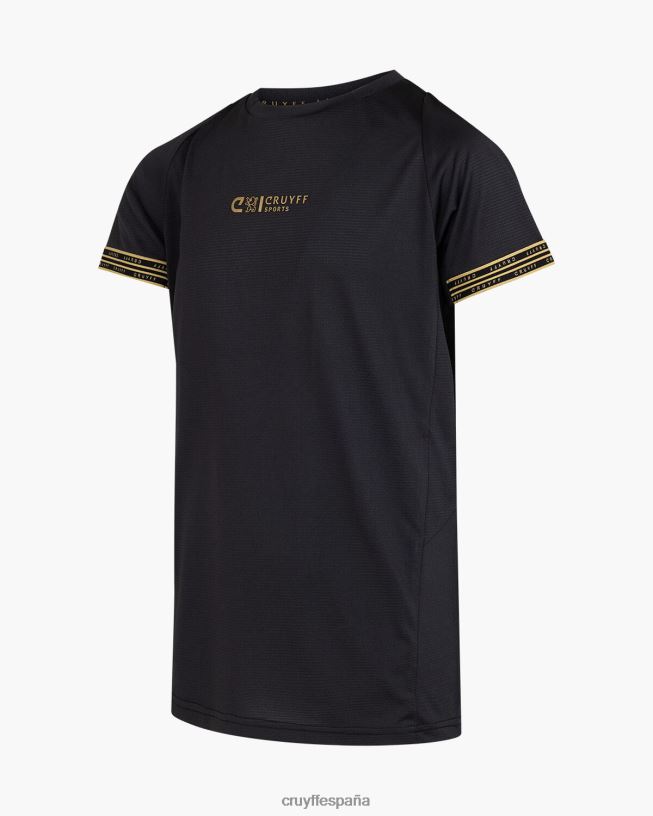 camiseta de pezuña Cruyff júnior oro D6DNB1086 camiseta