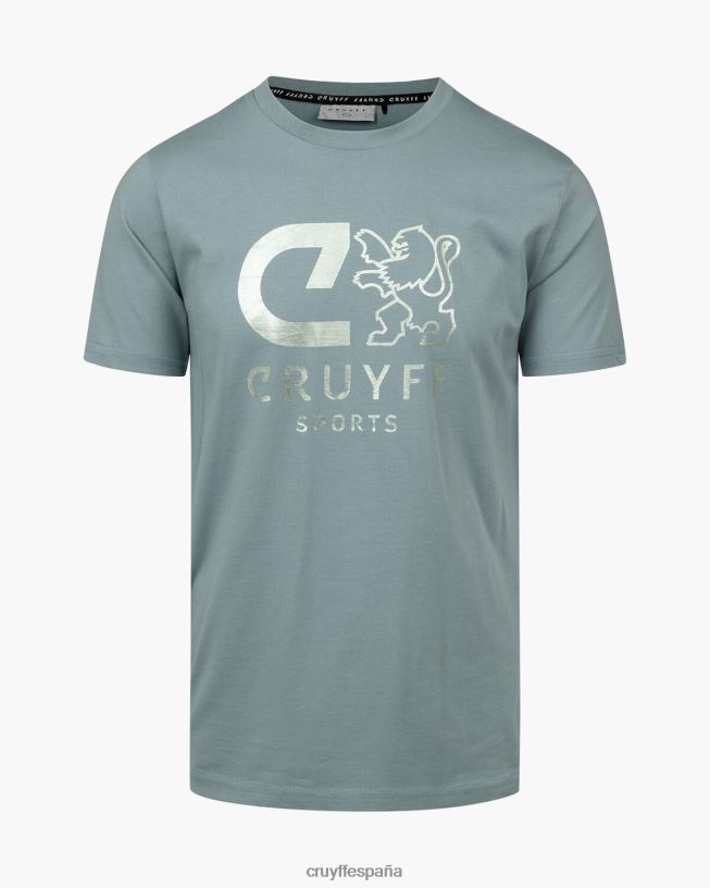 camiseta de refuerzo Cruyff hombres azul D6DNB14 camiseta