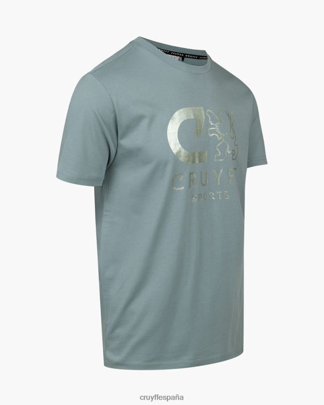 camiseta de refuerzo Cruyff hombres azul D6DNB14 camiseta