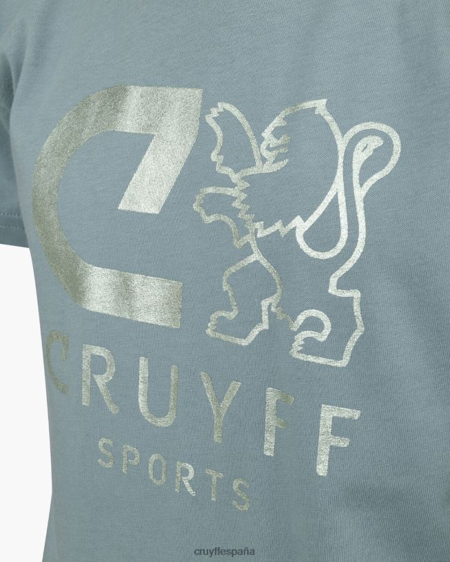 camiseta de refuerzo Cruyff hombres azul D6DNB62 camiseta