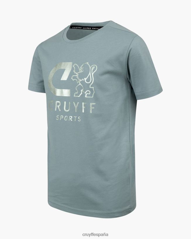 camiseta de refuerzo Cruyff hombres azul D6DNB62 camiseta