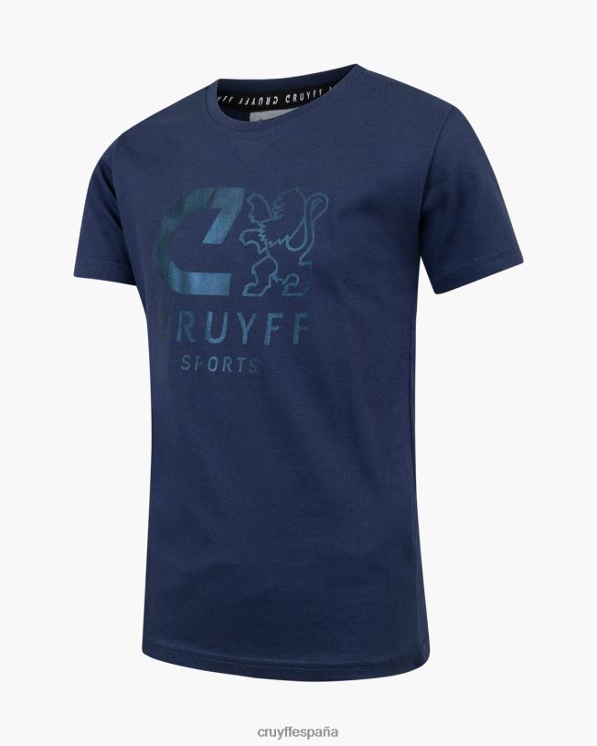 camiseta de refuerzo Cruyff hombres azul real D6DNB64 camiseta