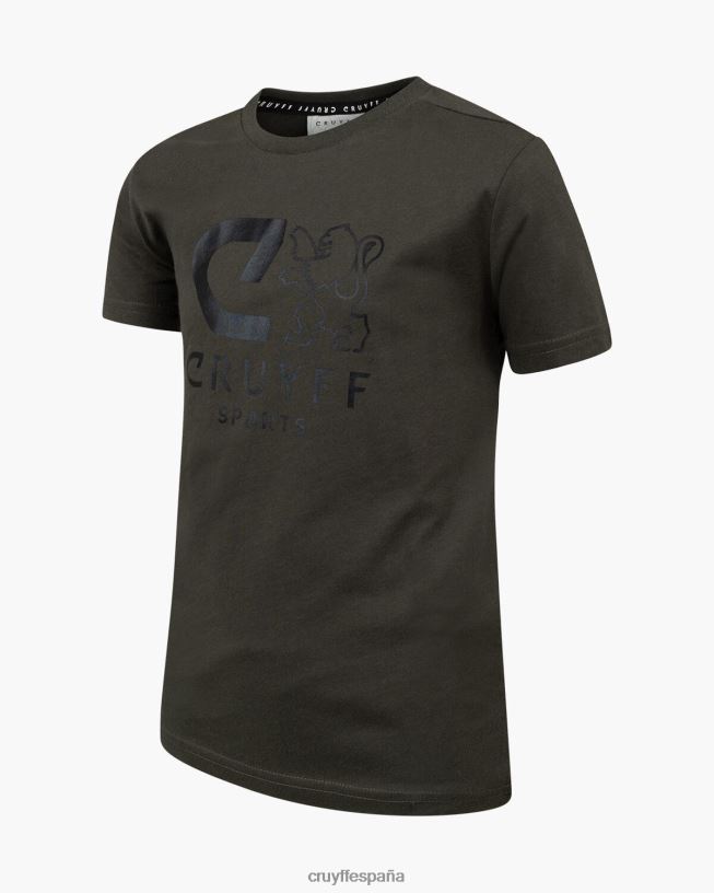 camiseta de refuerzo Cruyff hombres ejercito verde D6DNB63 camiseta