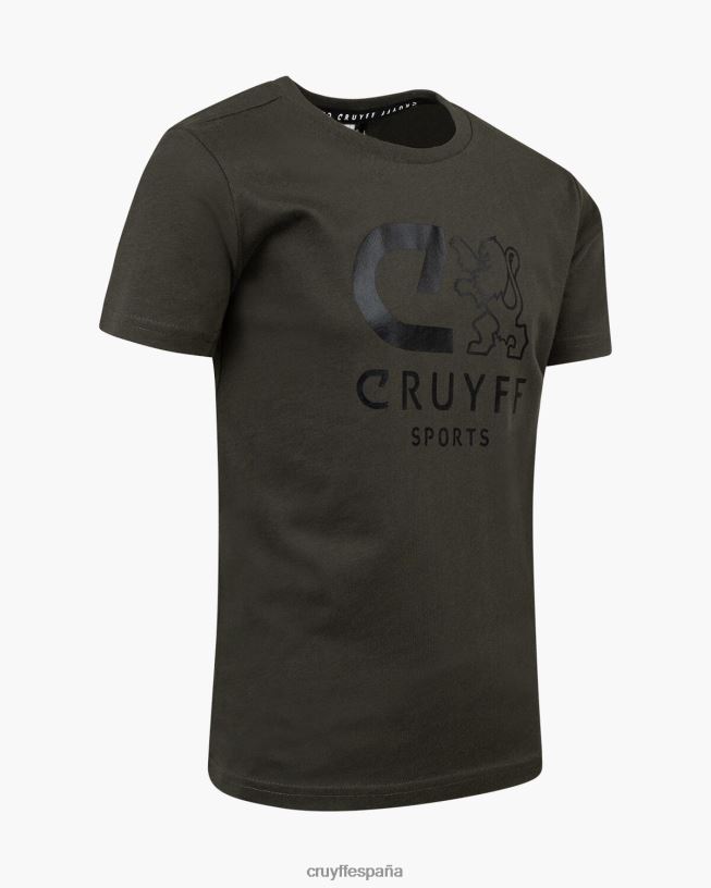 camiseta de refuerzo Cruyff hombres ejercito verde D6DNB63 camiseta