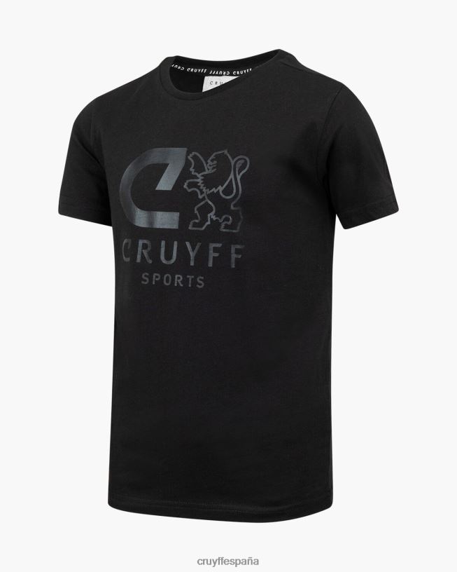 camiseta de refuerzo Cruyff hombres negro D6DNB32 camiseta