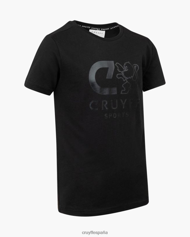 camiseta de refuerzo Cruyff hombres negro D6DNB32 camiseta
