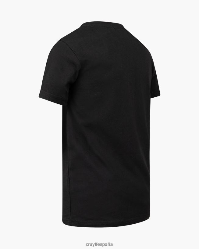 camiseta de refuerzo Cruyff hombres negro D6DNB80 camiseta