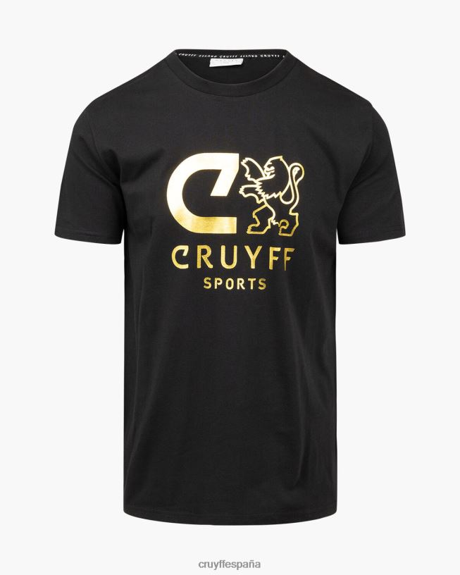camiseta de refuerzo Cruyff hombres oro D6DNB11 camiseta