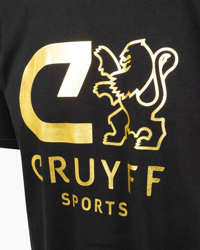 camiseta de refuerzo Cruyff hombres oro D6DNB11 camiseta