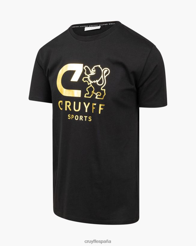 camiseta de refuerzo Cruyff hombres oro D6DNB11 camiseta