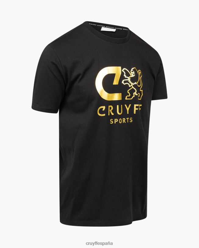 camiseta de refuerzo Cruyff hombres oro D6DNB11 camiseta