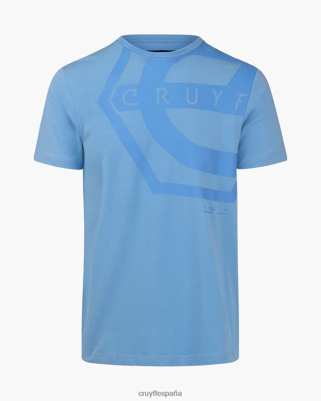 camiseta de saúl Cruyff hombres azul D6DNB891 camiseta