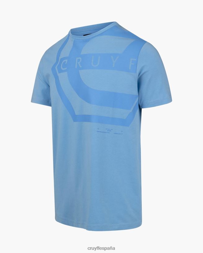 camiseta de saúl Cruyff hombres azul D6DNB891 camiseta