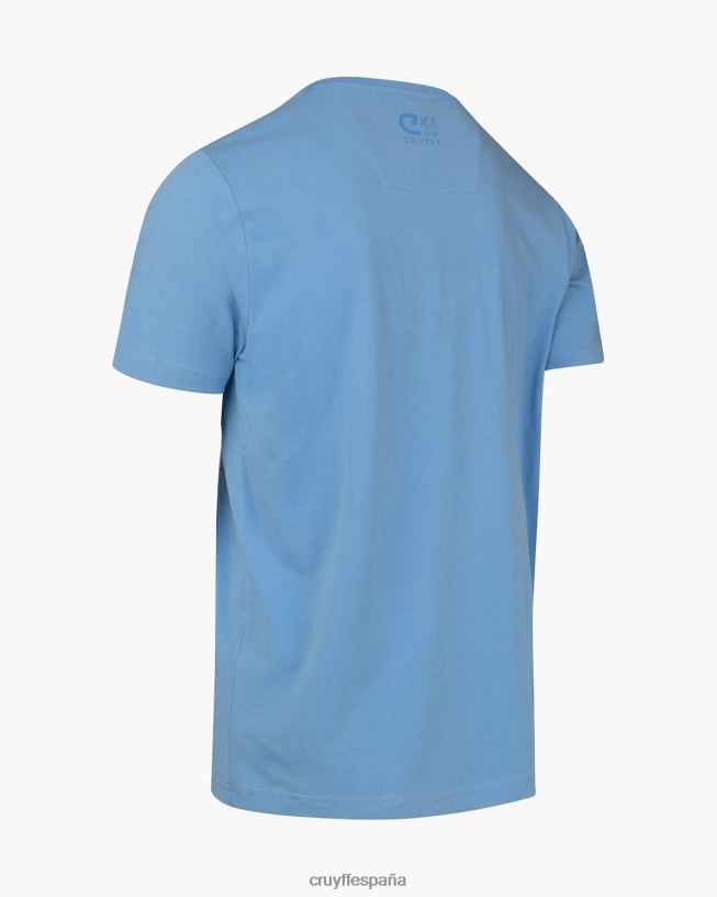 camiseta de saúl Cruyff hombres azul D6DNB891 camiseta