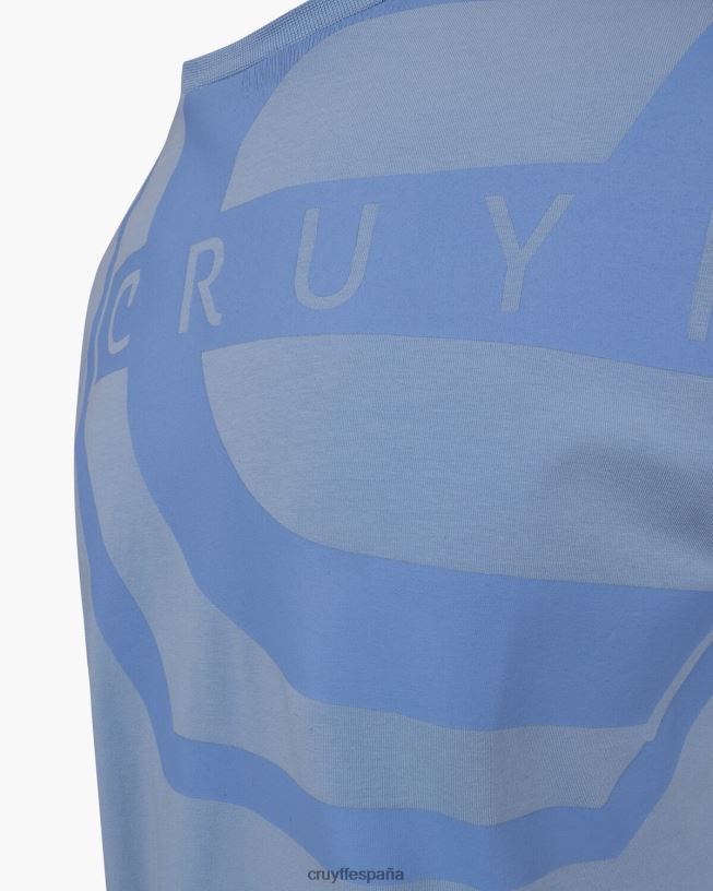 camiseta de saúl Cruyff hombres azul D6DNB891 camiseta