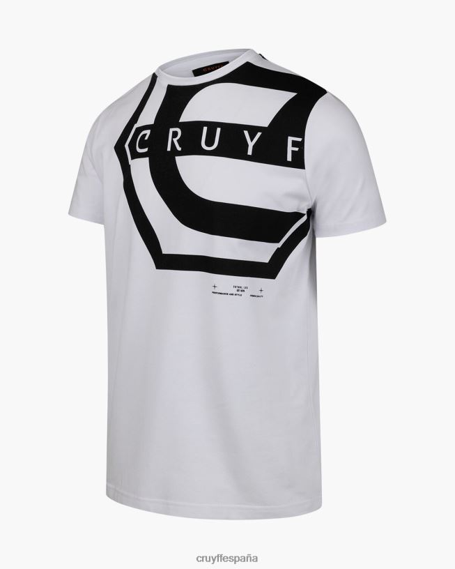 camiseta de saúl Cruyff hombres blanco negro D6DNB890 camiseta