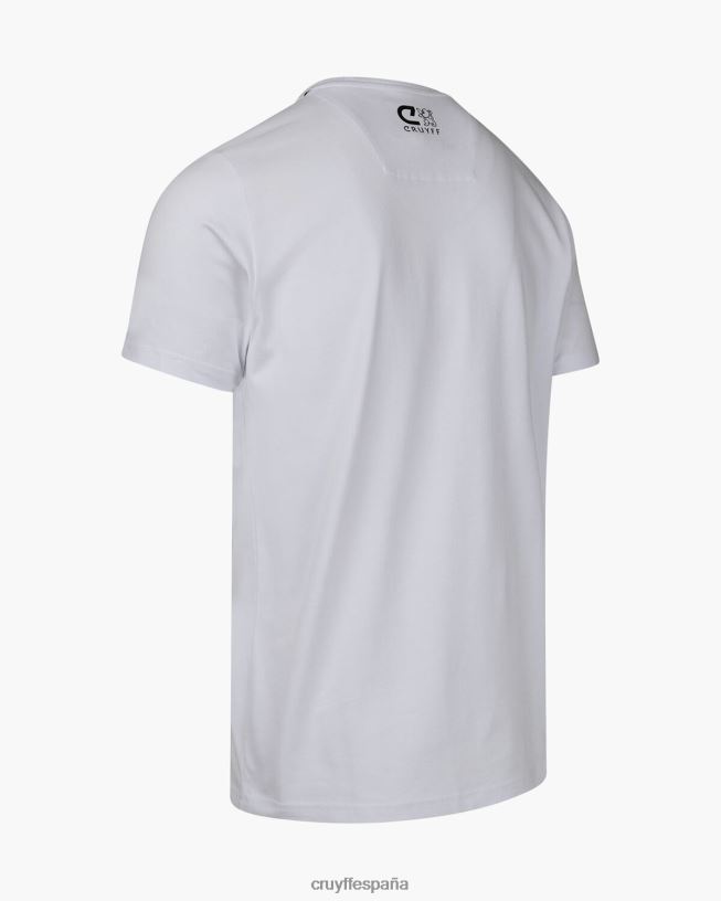 camiseta de saúl Cruyff hombres blanco negro D6DNB890 camiseta