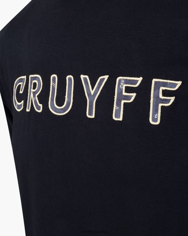 camiseta de sueros Cruyff hombres negro D6DNB608 camiseta