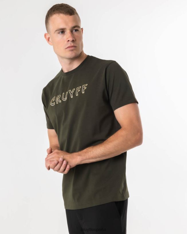 camiseta de sueros Cruyff hombres verde D6DNB609 camiseta
