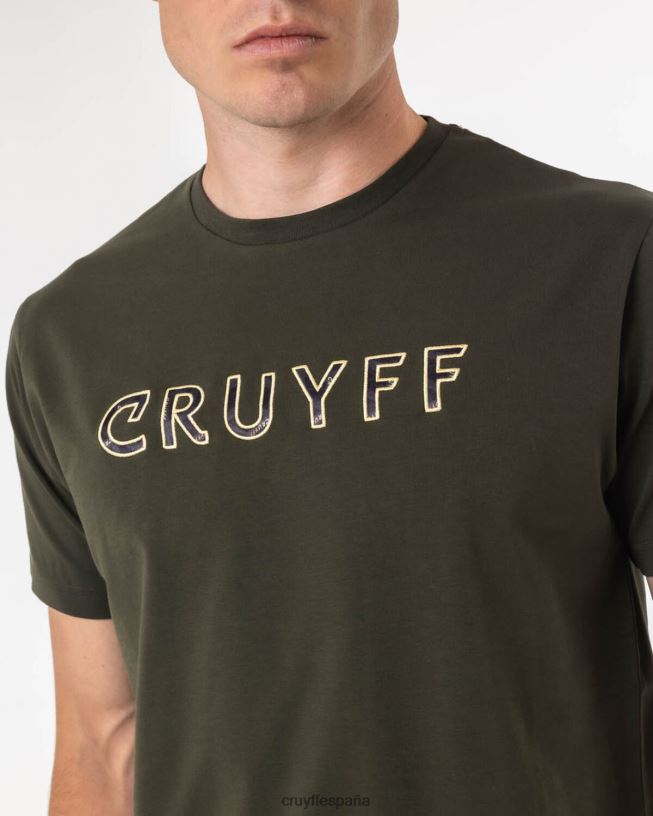 camiseta de sueros Cruyff hombres verde D6DNB609 camiseta