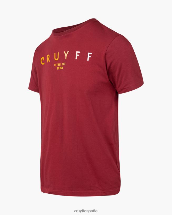 camiseta de éder Cruyff hombres Burdeos D6DNB361 camiseta