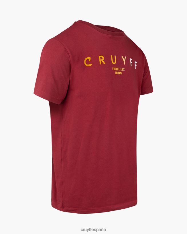 camiseta de éder Cruyff hombres Burdeos D6DNB361 camiseta
