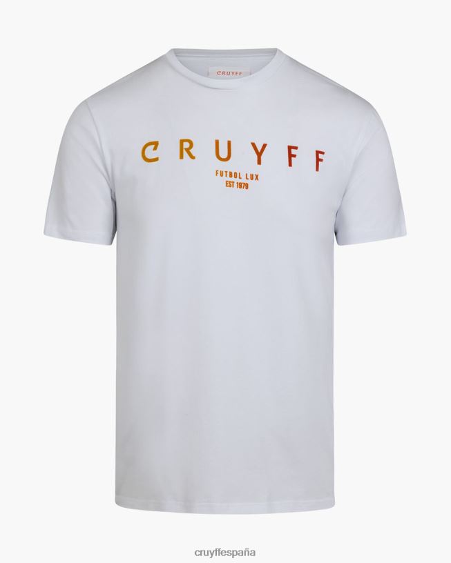 camiseta de éder Cruyff hombres blanco D6DNB360 camiseta