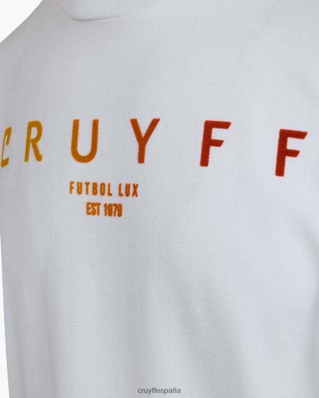 camiseta de éder Cruyff hombres blanco D6DNB360 camiseta