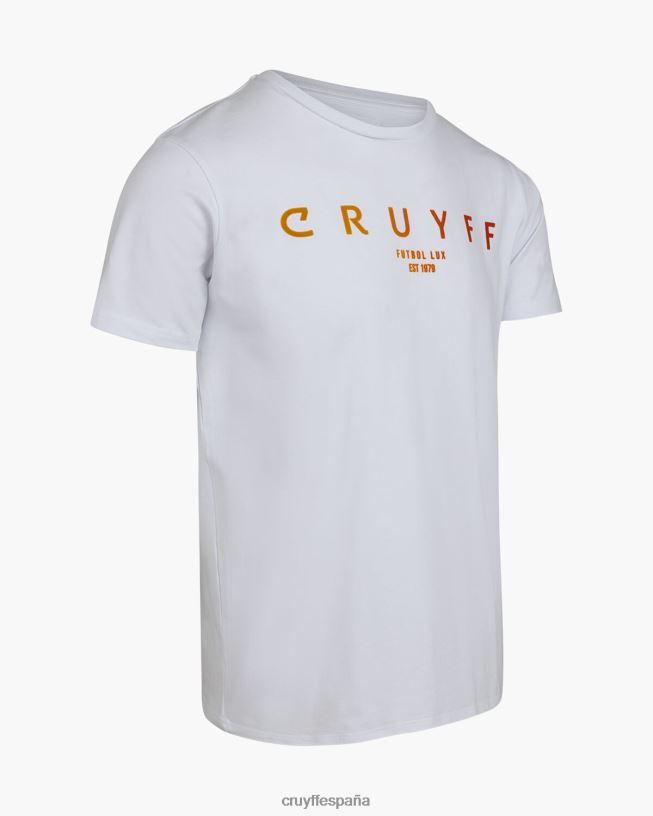 camiseta de éder Cruyff hombres blanco D6DNB360 camiseta