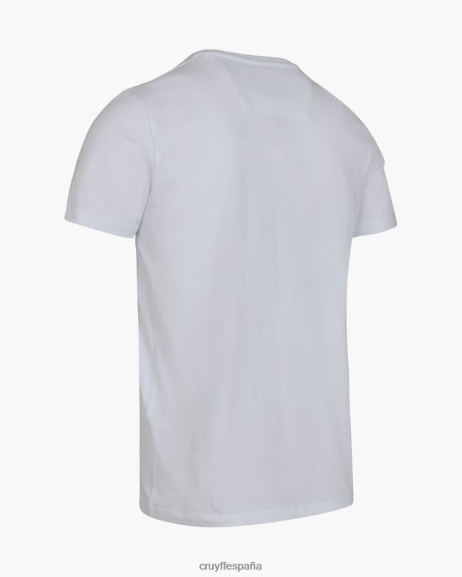 camiseta de éder Cruyff hombres blanco D6DNB360 camiseta