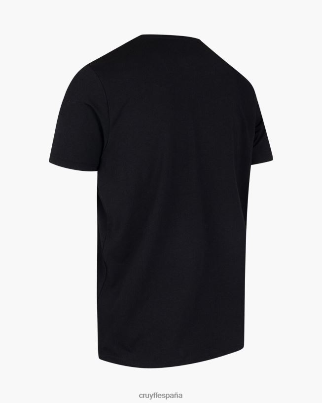 camiseta de éder Cruyff hombres negro D6DNB359 camiseta