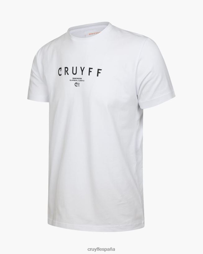 camiseta del paquete de la ciudad Cruyff hombres blanco D6DNB675 camiseta