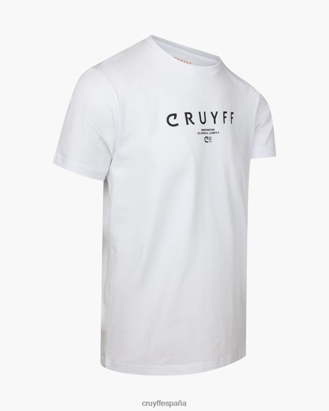 camiseta del paquete de la ciudad Cruyff hombres blanco D6DNB675 camiseta