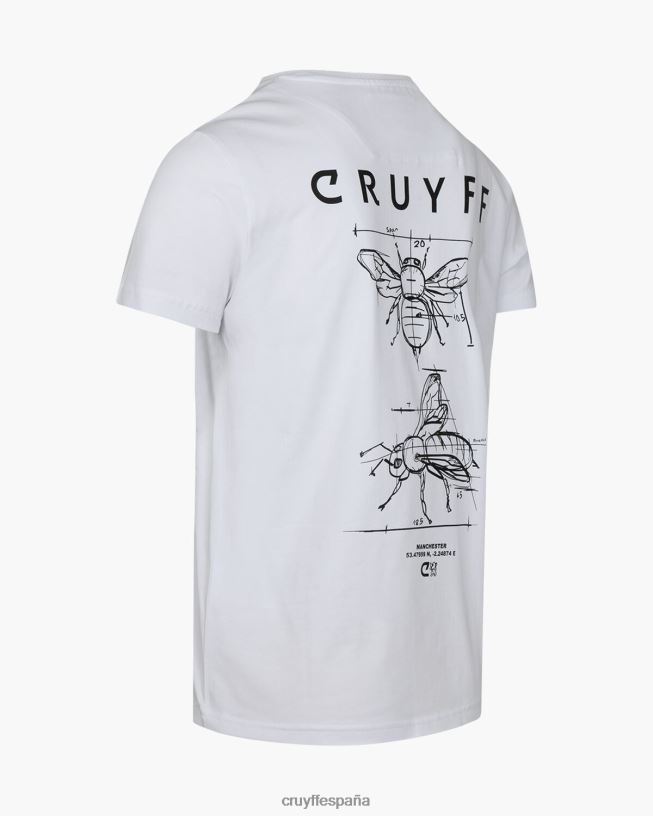 camiseta del paquete de la ciudad Cruyff hombres blanco D6DNB675 camiseta